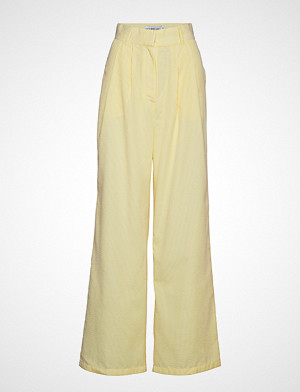 Ivyrevel bukse, High Waisted Pants Vide Bukser Gul IVYREVEL Ivyrevel bukse, High Waisted Pants Vide Bukser Gul IVYREVEL