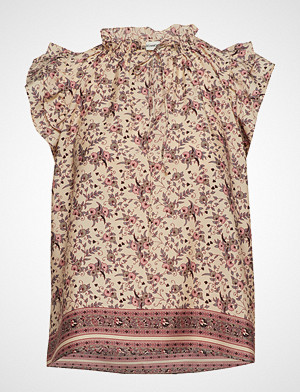 Sofie Schnoor bluse, Blouse Bluse Ermeløs Beige SOFIE SCHNOOR Sofie Schnoor bluse, Blouse Bluse Ermeløs Beige SOFIE SCHNOOR