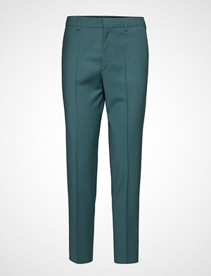 Filippa K bukse, Emma Cropped Cool Wool Trouser Bukser Med Rette Ben Grønn FILIPPA K Filippa K bukse, Emma Cropped Cool Wool Trouser Bukser Med Rette Ben Grønn FILIPPA K