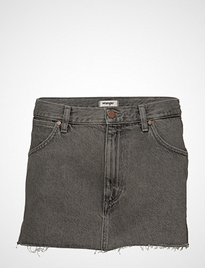 Wrangler skjørt, Retro Skirt Kort Skjørt Grå Wrangler Wrangler skjørt, Retro Skirt Kort Skjørt Grå Wrangler