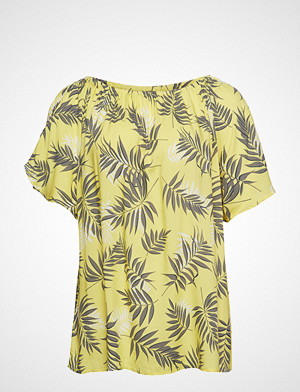 Zizzi T-skjorte, Vviga, S/S, Blouse T-shirts & Tops Short-sleeved Gul ZIZZI Zizzi T-skjorte, Vviga, S/S, Blouse T-shirts & Tops Short-sleeved Gul ZIZZI
