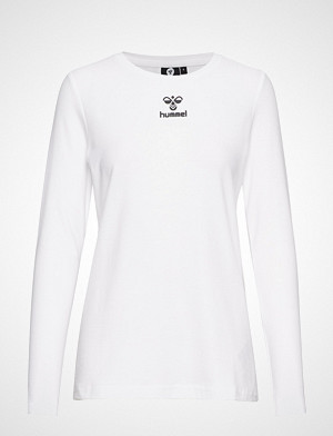 Hummel T-skjorte, Hmlframe T-Shirt L/S T-shirts & Tops Long-sleeved Hvit HUMMEL Hummel T-skjorte, Hmlframe T-Shirt L/S T-shirts & Tops Long-sleeved Hvit HUMMEL