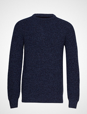 Barbour Barbour Horseford Crew Strikkegenser Rund Krage Blå