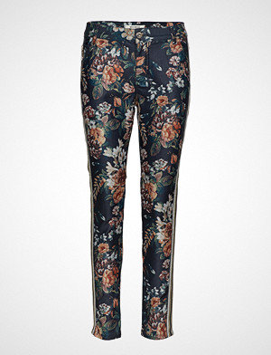 Mos Mosh bukse, Blake Gold Flower Pant Bukser Med Rette Ben Multi/mønstret MOS MOSH Mos Mosh bukse, Blake Gold Flower Pant Bukser Med Rette Ben Multi/mønstret MOS MOSH