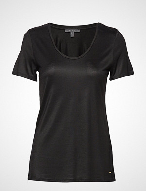 Esprit Collection T-skjorte, T-Shirts T-shirts & Tops Short-sleeved Svart ESPRIT COLLECTION