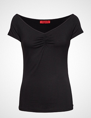 Max & Co. T-skjorte, Porto T-shirts & Tops Short-sleeved Svart MAX&CO. Max & Co. T-skjorte, Porto T-shirts & Tops Short-sleeved Svart MAX&CO.