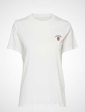 French Connection T-skjorte, Le French Fries Sslv Tee T-shirts & Tops Short-sleeved Hvit FRENCH CONNECTION French Connection T-skjorte, Le French Fries Sslv Tee T-shirts & Tops Short-sleeved Hvit FRENCH CONNECTION