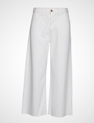 Wrangler bukse, Western Culotte Vide Bukser Hvit WRANGLER Wrangler bukse, Western Culotte Vide Bukser Hvit WRANGLER