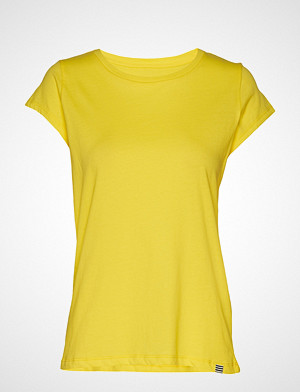 Mads Nørgaard T-skjorte, Organic Favorite Teasy T-shirts & Tops Short-sleeved Gul MADS NØRGAARD