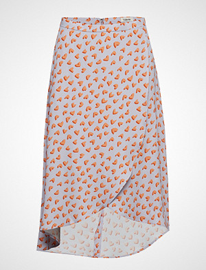 Valerie skjørt, Soya Skirt Knelangt Skjørt Oransje VALERIE