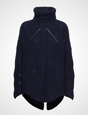 Rabens Saloner genser, Giant Cable Os Rn Sweater Høyhalset Pologenser Blå RABENS SAL R Rabens Saloner genser, Giant Cable Os Rn Sweater Høyhalset Pologenser Blå RABENS SAL R