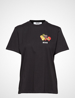 MSGM T-skjorte, T-Shirt T-shirts & Tops Short-sleeved Svart MSGM MSGM T-skjorte, T-Shirt T-shirts & Tops Short-sleeved Svart MSGM