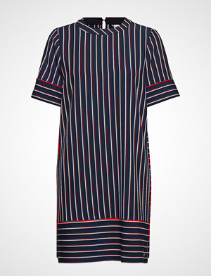 Tommy Hilfiger kjole, Hoku Dress Ss Knelang Kjole Blå TOMMY HILFIGER