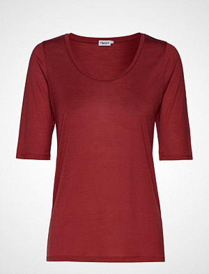 Filippa K T-skjorte, Tencel Scoop-Neck Tee T-shirts & Tops Short-sleeved Rød FILIPPA K Filippa K T-skjorte, Tencel Scoop-Neck Tee T-shirts & Tops Short-sleeved Rød FILIPPA K