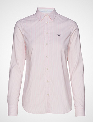 Gant skjorte, Stretch Oxford Banker Shirt Langermet Skjorte Rosa GANT Gant skjorte, Stretch Oxford Banker Shirt Langermet Skjorte Rosa GANT