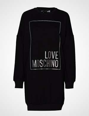 Love Moschino kjole, W5a4802m4068 Kort Kjole Svart LOVE MOSCHINO Love Moschino kjole, W5a4802m4068 Kort Kjole Svart LOVE MOSCHINO