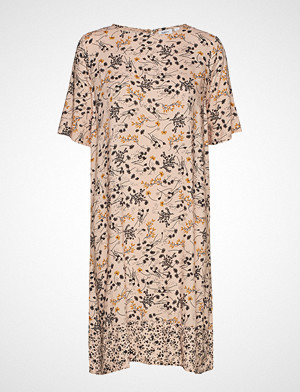Saint Tropez kjole, U6022, Woven Dress Above Knee Knelang Kjole Beige SAINT TROPEZ Saint Tropez kjole, U6022, Woven Dress Above Knee Knelang Kjole Beige SAINT TROPEZ