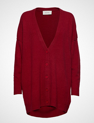 American Vintage kardigan, Damsville Strikkegenser Cardigan Rød AMERICAN VINTAGE