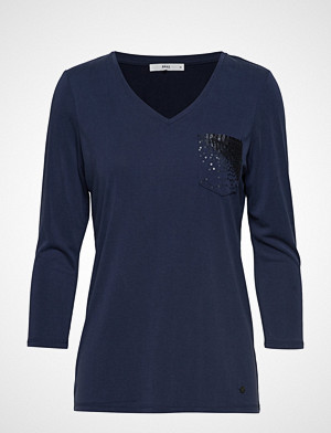 BRAX T-skjorte, Cloe T-shirts & Tops Long-sleeved Blå BRAX BRAX T-skjorte, Cloe T-shirts & Tops Long-sleeved Blå BRAX