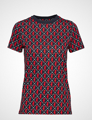 Scotch & Soda T-skjorte, Allover Printed Short Sleeve Tee In Soft Quality T-shirts & Tops Short-sleeved Multi/mønstret SCOTCH Scotch & Soda T-skjorte, Allover Printed Short Sleeve Tee In Soft Quality T-shirts & Tops Short-sleeved Multi/mønstret SCOTCH