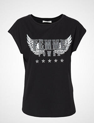 Sofie Schnoor T-skjorte, T-Shirt T-shirts & Tops Short-sleeved Svart SOFIE SCHNOOR Sofie Schnoor T-skjorte, T-Shirt T-shirts & Tops Short-sleeved Svart SOFIE SCHNOOR