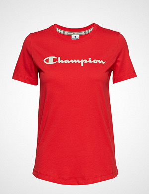 Cènnìs T-skjorte, Crewneck T-Shirt T-shirts & Tops Short-sleeved Rød CHAMPION Cènnìs T-skjorte, Crewneck T-Shirt T-shirts & Tops Short-sleeved Rød CHAMPION