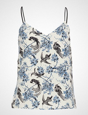 Scotch & Soda bluse, Jersey And Woven Mixed Tank Top Bluse Ermeløs Blå SCOTCH & SODA Scotch & Soda bluse, Jersey And Woven Mixed Tank Top Bluse Ermeløs Blå SCOTCH & SODA