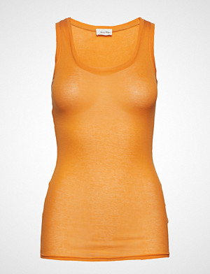 American Vintage singlet, Massachusetts T-shirts & Tops Sleeveless Oransje AMERICAN VINTAGE