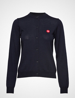 Wood Wood genser, Flo Cardigan Strikket Genser Blå WOOD WOOD Wood Wood genser, Flo Cardigan Strikket Genser Blå WOOD WOOD