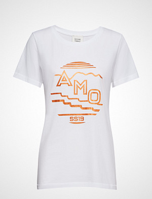 Second Female T-skjorte, Amo Tee T-shirts & Tops Short-sleeved Hvit SECOND FEMALE Second Female T-skjorte, Amo Tee T-shirts & Tops Short-sleeved Hvit SECOND FEMALE