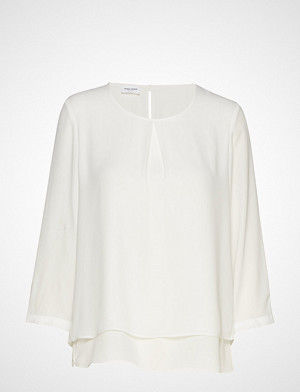 Gerry Weber Blouse 3/4-Sleeve Bluse Langermet Hvit Gerry Weber Gerry Weber Blouse 3/4-Sleeve Bluse Langermet Hvit Gerry Weber