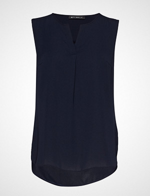 Betty Barclay Blouse Long Without Sleeve Bluse Ermeløs Blå Gensere fra Betty Barclay Fashionstreet.no