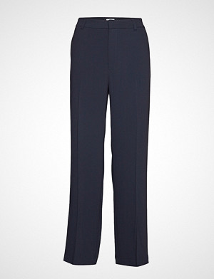 Filippa K bukse, Hutton Crepe Trouser Bukser Med Rette Ben Blå FILIPPA K Filippa K bukse, Hutton Crepe Trouser Bukser Med Rette Ben Blå FILIPPA K