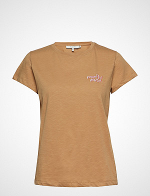 Munthe T-skjorte, Helix T-shirts & Tops Short-sleeved Brun MUNTHE