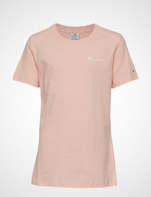 Cènnìs T-skjorte, Crewneck T-Shirt T-shirts & Tops Short-sleeved Rosa CHAMPION Cènnìs T-skjorte, Crewneck T-Shirt T-shirts & Tops Short-sleeved Rosa CHAMPION