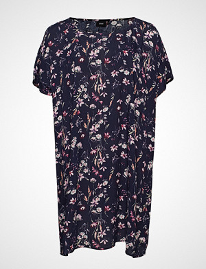 Zizzi kjole, Ehamley, S/S, Dress Kort Kjole Blå ZIZZI Zizzi kjole, Ehamley, S/S, Dress Kort Kjole Blå ZIZZI