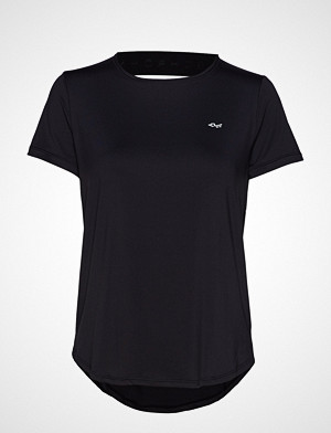 Röhnisch T-skjorte, Deep Back Tee T-shirts & Tops Short-sleeved Svart RÖHNISCH