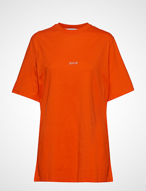 MSGM T-skjorte, T-Shirt T-shirts & Tops Short-sleeved Oransje MSGM MSGM T-skjorte, T-Shirt T-shirts & Tops Short-sleeved Oransje MSGM