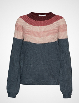 Saint Tropez genser, U2011, Knit Pullover Long Sleeevs Strikket Genser Multi/mønstret SAINT TROPEZ Saint Tropez genser, U2011, Knit Pullover Long Sleeevs Strikket Genser Multi/mønstret SAINT TROPEZ