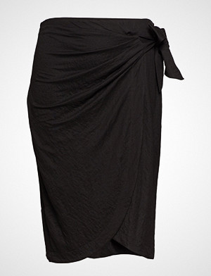 Violeta by Mango skjørt, Bow Midi Skirt Langt Skjørt Svart VIOLETA BY MANGO Violeta by Mango skjørt, Bow Midi Skirt Langt Skjørt Svart VIOLETA BY MANGO