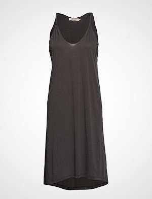 Rabens Saloner kjole, Twisted Jersey Tank Dress Knelang Kjole Svart RABENS SAL R Rabens Saloner kjole, Twisted Jersey Tank Dress Knelang Kjole Svart RABENS SAL R