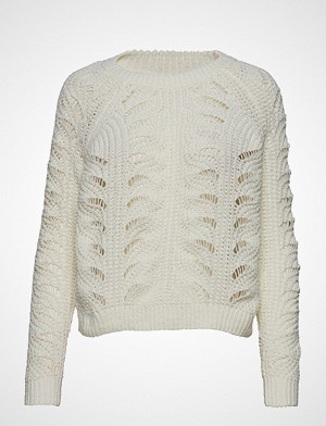 Only genser, Onllyla L/S Structure Pullover Knt Strikket Genser Creme ONLY Only genser, Onllyla L/S Structure Pullover Knt Strikket Genser Creme ONLY