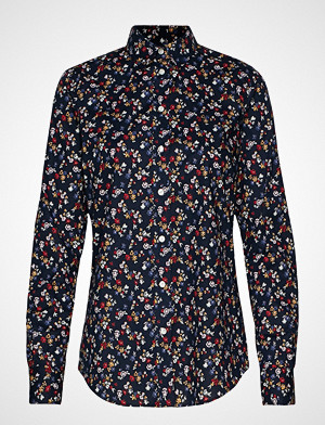 Gant skjorte, D1. Scribbled Floral Stretch Shirt Langermet Skjorte Blå GANT Gant skjorte, D1. Scribbled Floral Stretch Shirt Langermet Skjorte Blå GANT