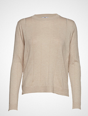 Mango genser, Ribbed Cotton-Blend Sweater Strikket Genser Grå MANGO Mango genser, Ribbed Cotton-Blend Sweater Strikket Genser Grå MANGO