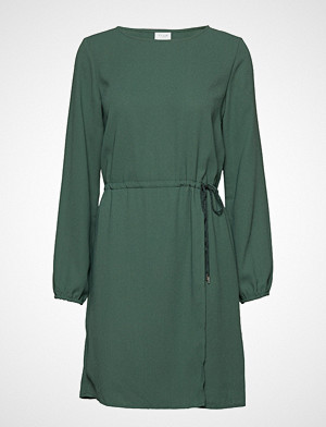 Vila kjole, Visarina L/S Rope Dress Knelang Kjole Grønn VILA Vila kjole, Visarina L/S Rope Dress Knelang Kjole Grønn VILA
