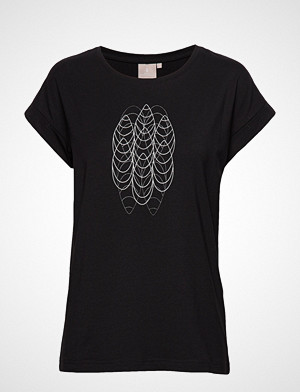 Brandtex T-skjorte, T-Shirt S/S T-shirts & Tops Short-sleeved Svart BRANDTEX Brandtex T-skjorte, T-Shirt S/S T-shirts & Tops Short-sleeved Svart BRANDTEX
