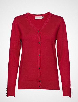 Brandtex kardigan, Cardigan-Knit Light Strikkegenser Cardigan Rød BRANDTEX Brandtex kardigan, Cardigan-Knit Light Strikkegenser Cardigan Rød BRANDTEX