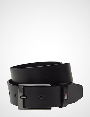 Tommy Hilfiger Layton Leather Belt Accessories Belts Classic Belts Svart Tommy Hilfiger Tommy Hilfiger Layton Leather Belt Accessories Belts Classic Belts Svart Tommy Hilfiger