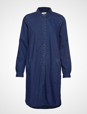 Esprit Casual kjole, Dresses Denim Knelang Kjole Blå ESPRIT CASUAL Esprit Casual kjole, Dresses Denim Knelang Kjole Blå ESPRIT CASUAL