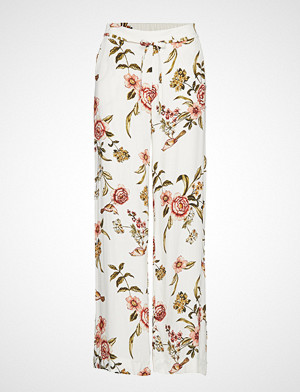 Mango bukse, Flowy Printed Trousers Vide Bukser Hvit MANGO Mango bukse, Flowy Printed Trousers Vide Bukser Hvit MANGO